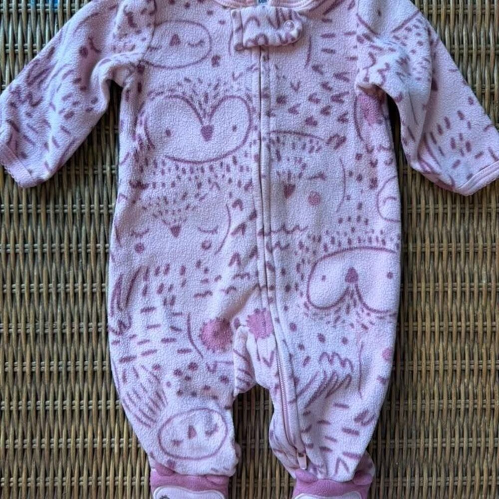 Carter-s Women's Pink and Purple Sleepsuits-babygrows